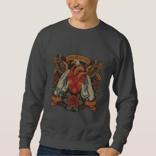 Tätowierung im amerikanischen Stil Sweatshirt