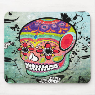 Tätowierung städtischer Muerte Tag des toten Mousepad