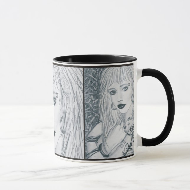 Tätowierung Tasse (Rechts)