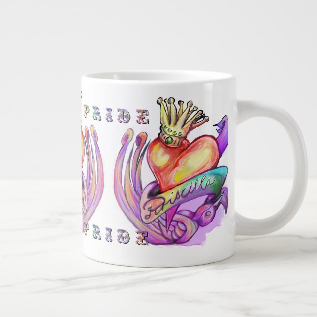 Tätowierung und Stolz der alten Schule Jumbo-Tasse (Rechts)