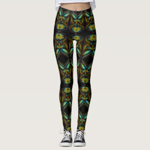 Tätowierungs-Gesichtsmuster für Leggings
