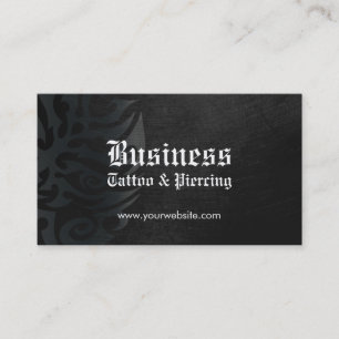 Tätowierungs-Künstler-Körper, der berufliche Visitenkarte