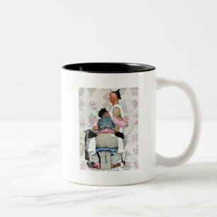 Tätowierungs-Künstler Zweifarbige Tasse