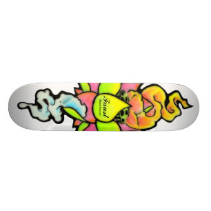 TÄTOWIERUNGS-LOTOS-BLUME HIPTSTER FAT-VATI-NEUE SKATEBOARD