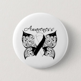 Tätowierungs-Schmetterlings-Bewusstsein - Button