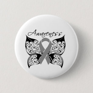 Tätowierungs-Schmetterlings-Bewusstsein - Button