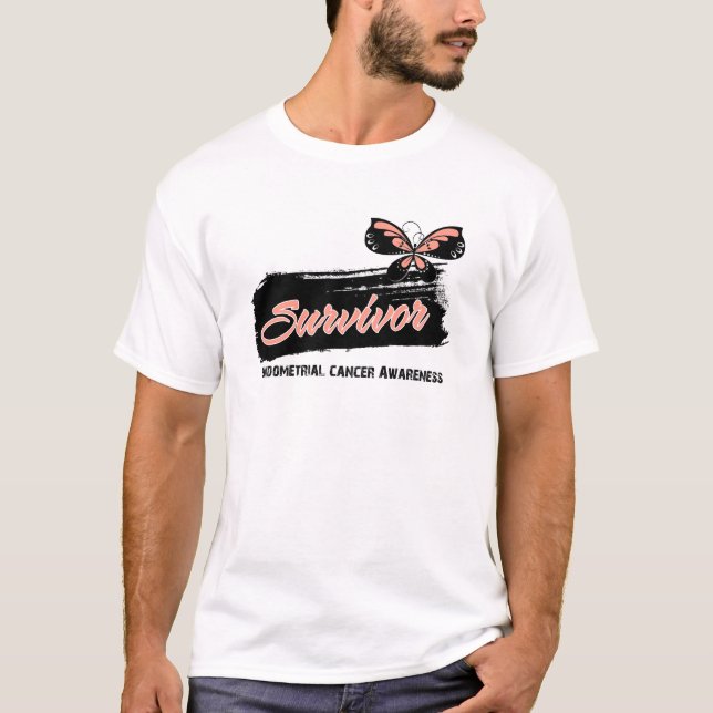 Tätowierungs-Schmetterlings-Endometrial T-Shirt (Vorderseite)