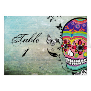 Tätowierungs-Zuckerschädel Muerte WeddingTable