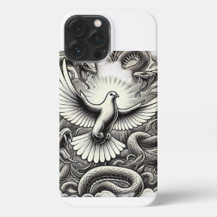 Tätowierungsdesign für die Schlangengrube iPhone 13 Pro Max Hülle