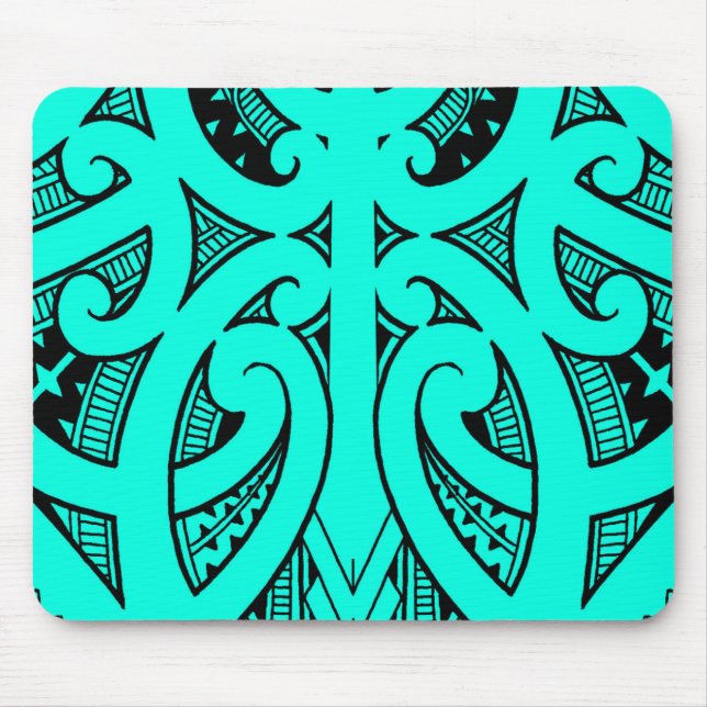 Tätowierungsentwurf koru Form Ta Moko Mousepad (Vorne)