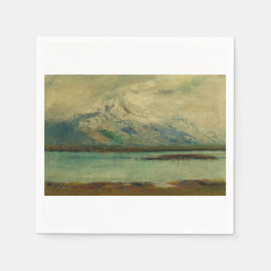 Tatra-Gebirgslandschaft von Ladislav Mednyanszky Serviette