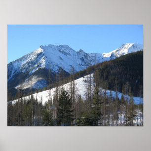 Tatra im Winter Poster