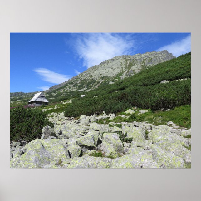 Tatras Polnisches Tal der fünf Seen Poster (Vorne)