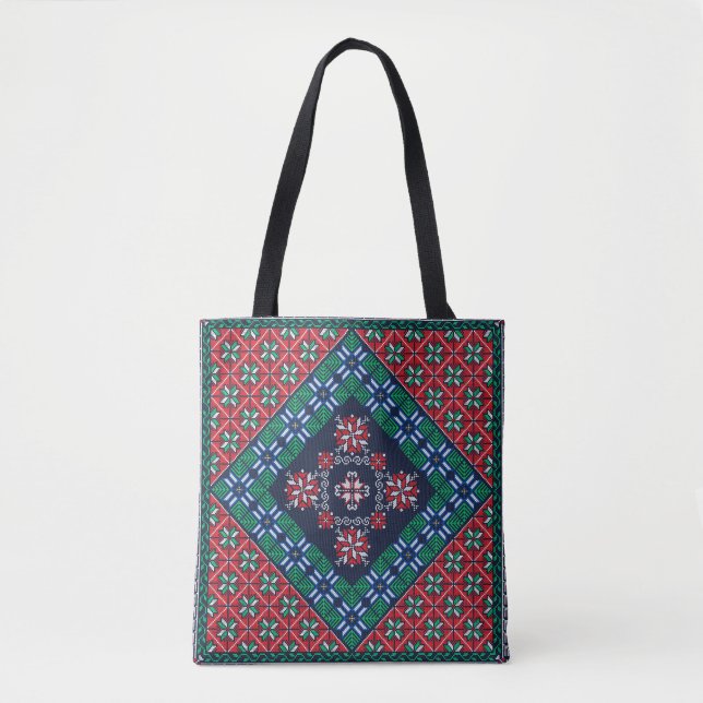 Tatreez-Muster  Tasche (Vorderseite)