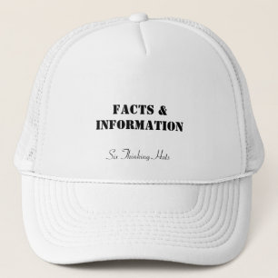 Tatsachen u. Informationen, sechs denkende Hüte Truckerkappe