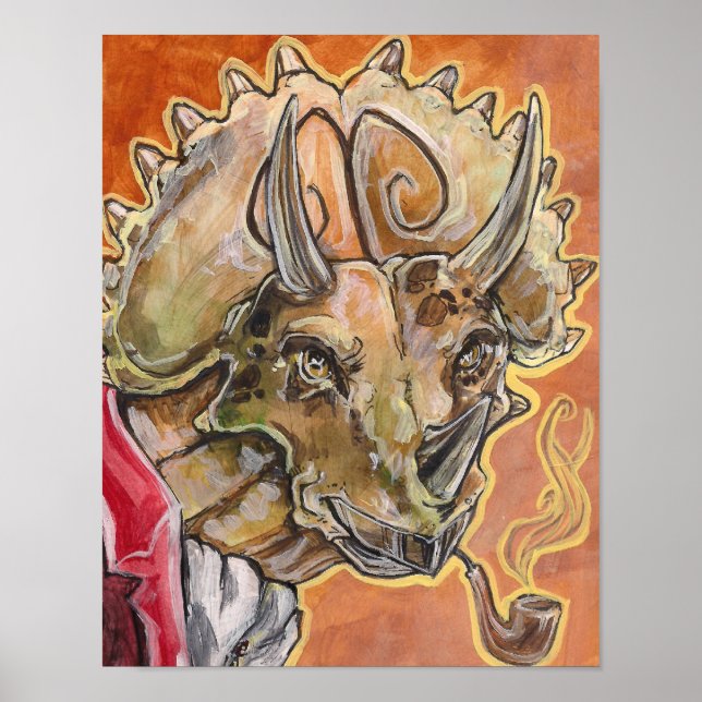 Tatsächlich Dinosaurier Poster (Vorne)