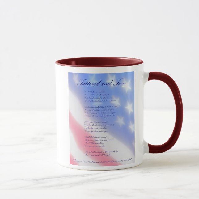 Tattered und zerrissen tasse (Rechts)