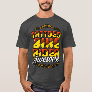 Tattoed Bikerider Phantastisch T-Shirt