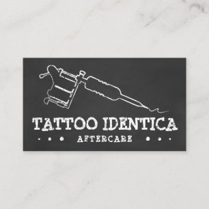 TATTOO AFTERCARE ANWEISUNGEN KALK VISITENKARTE