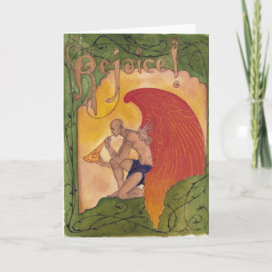 Tattoo Angel 1 Feiertagskarte