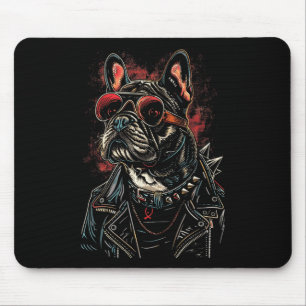 Tattoo Art French Bulldog French Bulldog Cooler Hu Mousepad