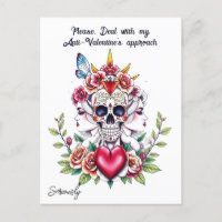 Tattoo art inspiriert unisex Anti-Valentine Brauch