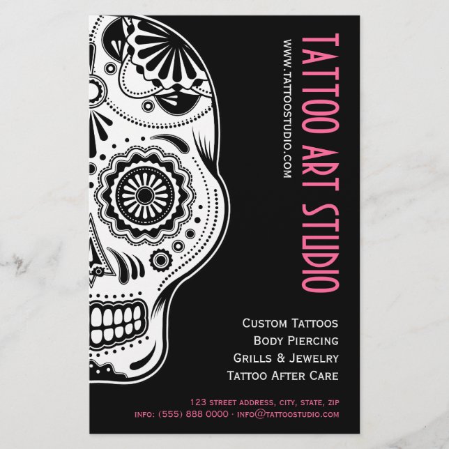 Tattoo Art Studio Flyer (Vorne)