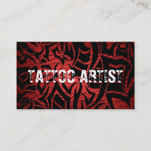 Tattoo Artist Body Art Business Card Visitenkarte