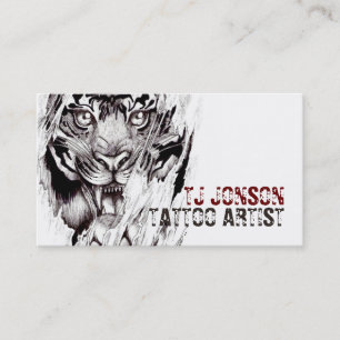 Tattoo Artist Body Business Card Visitenkarte