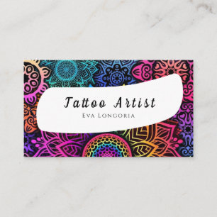 Tattoo Artist Business Card Visitenkarte