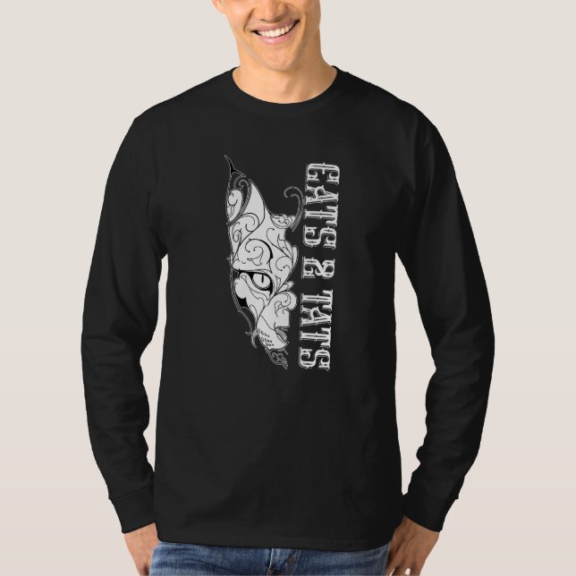 Tattoo Artist Cat  2 T-Shirt (Vorderseite)