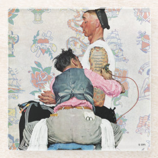 Tattoo Artist Glasuntersetzer