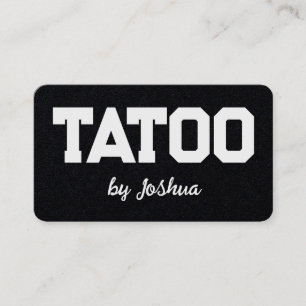 Tattoo Artist Shop Visitenkarte