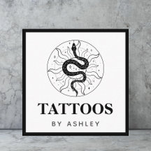 Tattoo Artist Snake Illustration Kosmische Mystik
