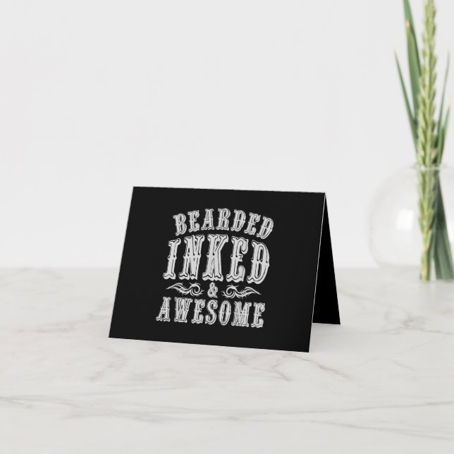 Tattoo Artist Tattooist Geschenk Idee Tattoo Karte (Vorderseite)