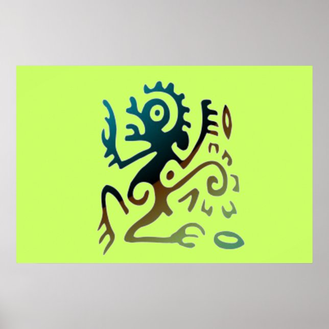 Tattoo Dragon Poster (Vorne)
