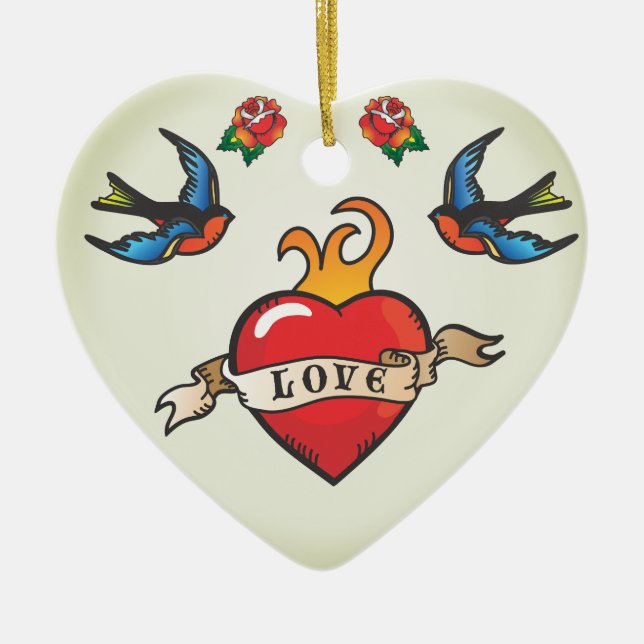 Tattoo Gastgeschenke Hochzeiten Ornament (Vorne)