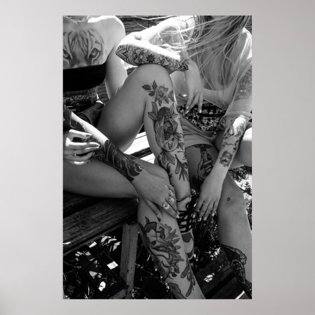 TATTOO GIRLS POSTER (Vorne)