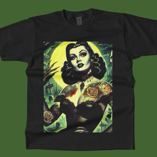 Tattoo Goth Woman T-Shirt