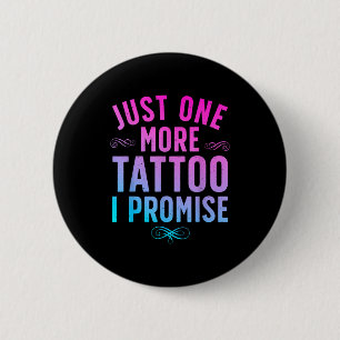 Tattoo-Liebhaber-Kunst für Männer Frauen Tattoo-Kü Button