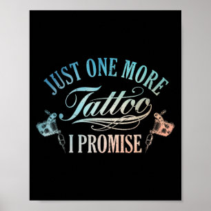 Tattoo Lover Kunst für Männer Frauen Tattoo Artist Poster