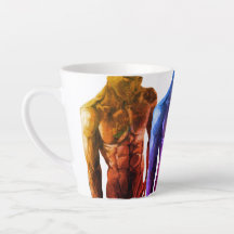 Tattoo männlicher Torso 2 Kaffeetasse