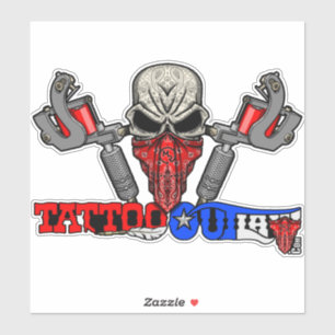 Tattoo Outlaw Decal Aufkleber