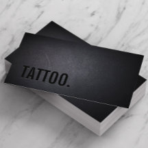 Tattoo Professional Black Bold Minimalist