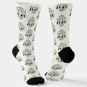 Tattoo-Stil Abschlussklasse 2026 Examen Socken