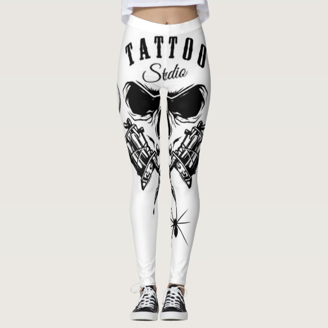 "Tattoo Studio" Leggings (Vorderseite)
