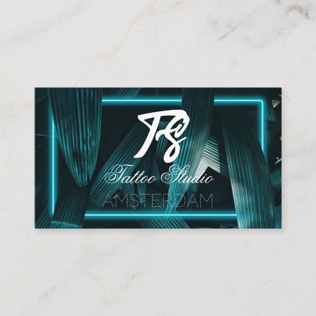 Tattoo Studio Visitenkarte (Vorderseite)