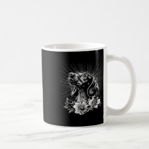 Tattoo Style Lover Dackel Retro Dog Kaffeetasse