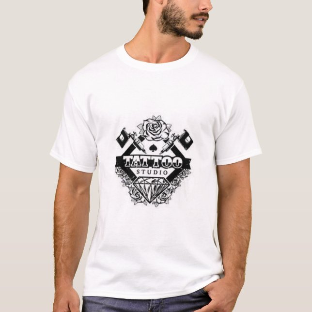 "Tattoo Tales: Wie Body Art Ihre Geschichte erzähl T-Shirt (Vorderseite)