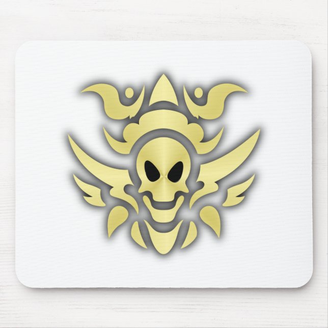 Tattoo Totenkopf Schädel skull Mousepad (Vorne)